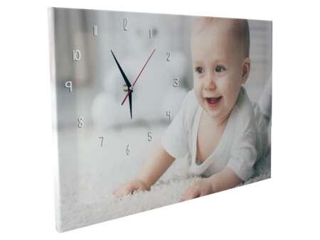 fotohodiny na platne